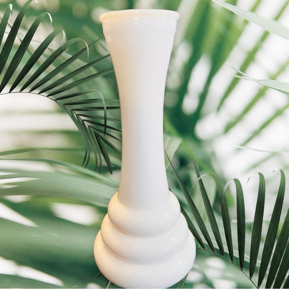Milk Glass Bud Vase by Randall Mid-Century #2 Modern Beautiful